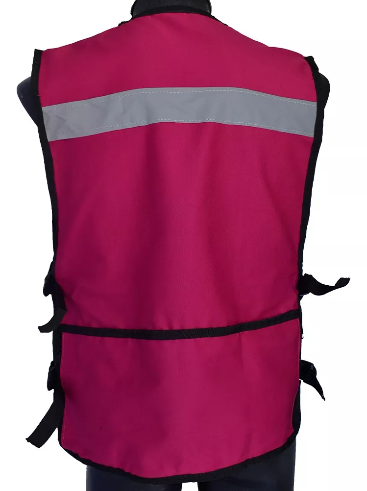 Foto 5 pulgar | Chaleco Seguridad Industrial Brigadista Reflejante Textil Fucsia
