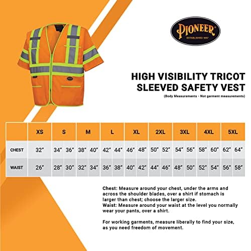 Foto 7 pulgar | Chaleco De Seguridad Pioneer Hi Vis Con Mangas Para Hombre Y Mujer, Clase 3 - Venta Internacional.