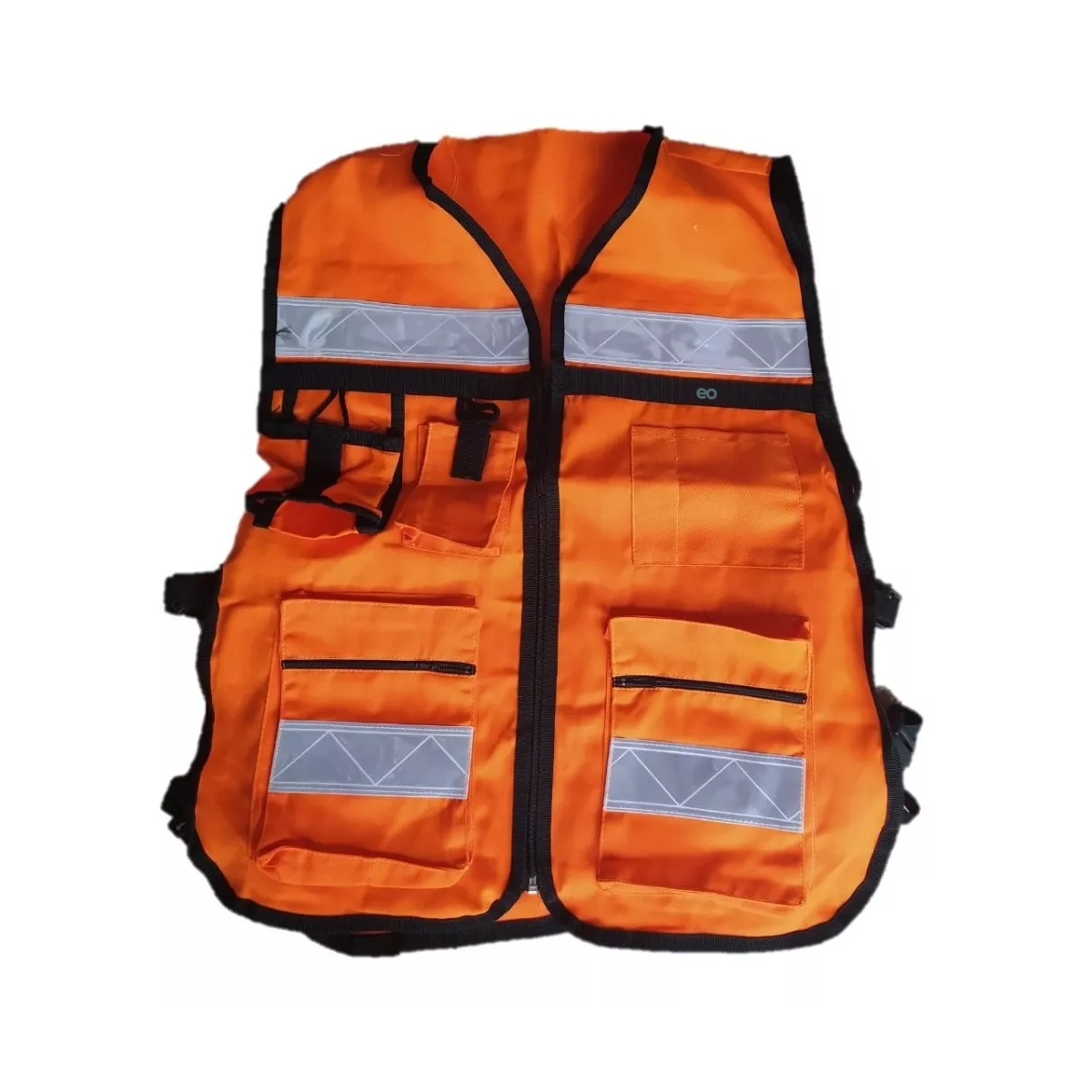 Foto 2 pulgar | Chaleco Brigadista Reflejante Seguridad Industrial Eo Safe Imports Esi-6711-1 Naranja