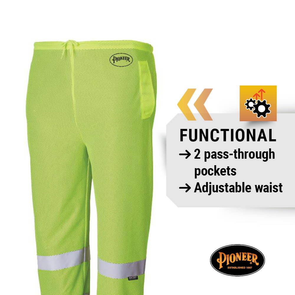 Foto 5 pulgar | Pantalones De Seguridad Pioneer Hi Vis Reflective Para Hombre Y Mujer - Venta Internacional.