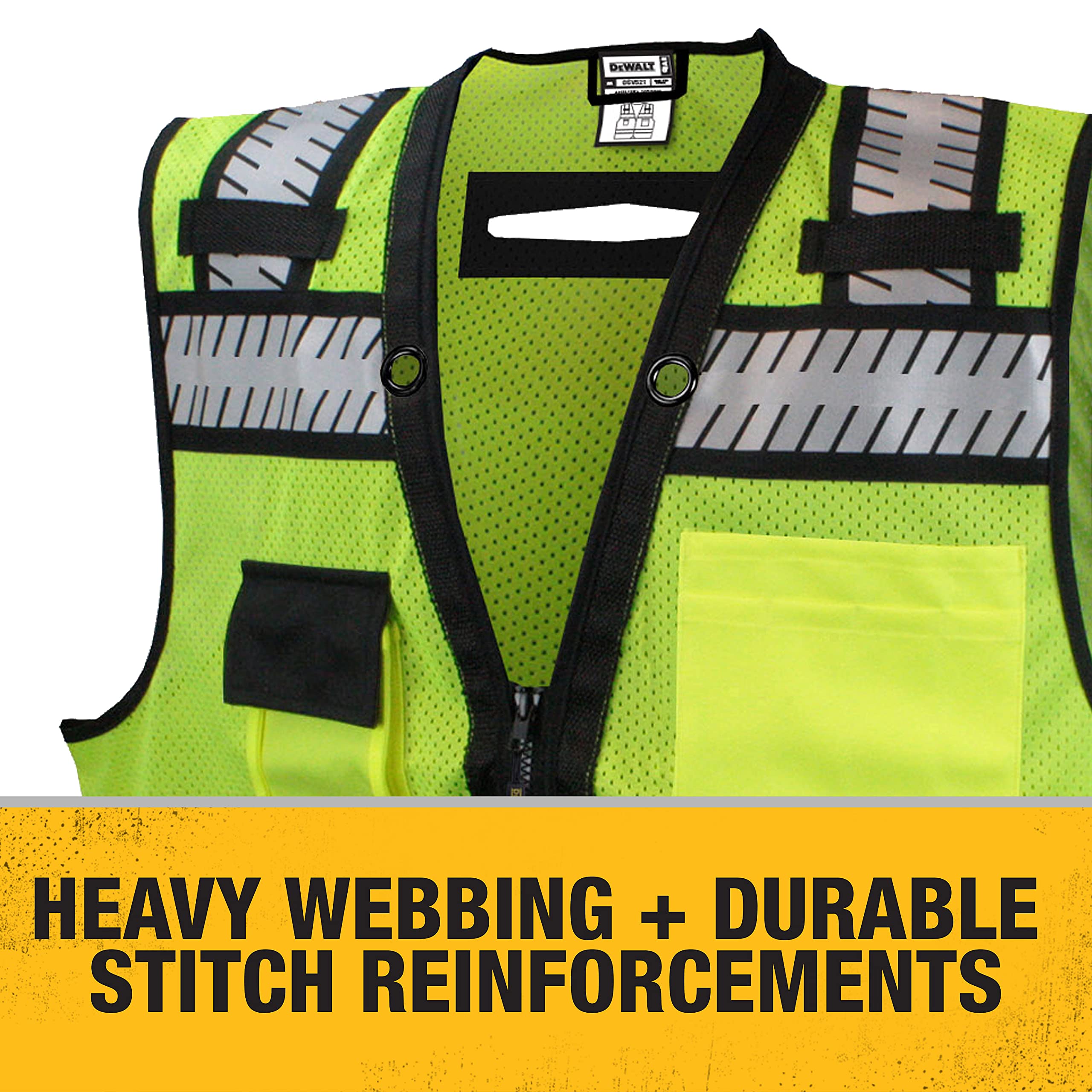 Foto 4 pulgar | Chaleco Surveyor Dewalt Dsv521 Clase 2 Heavy Duty Xl - Venta Internacional.