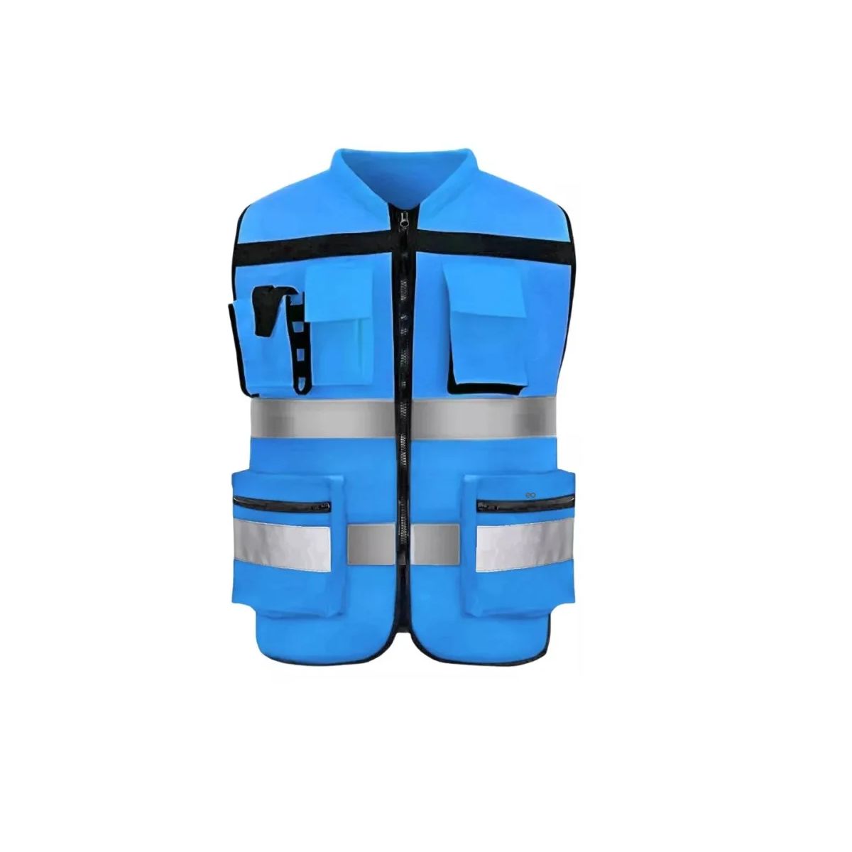 Foto 3 | Chaleco De Seguridad Reflejante Industrial Talla M Eo Safe Imports Esi-19835 Azul