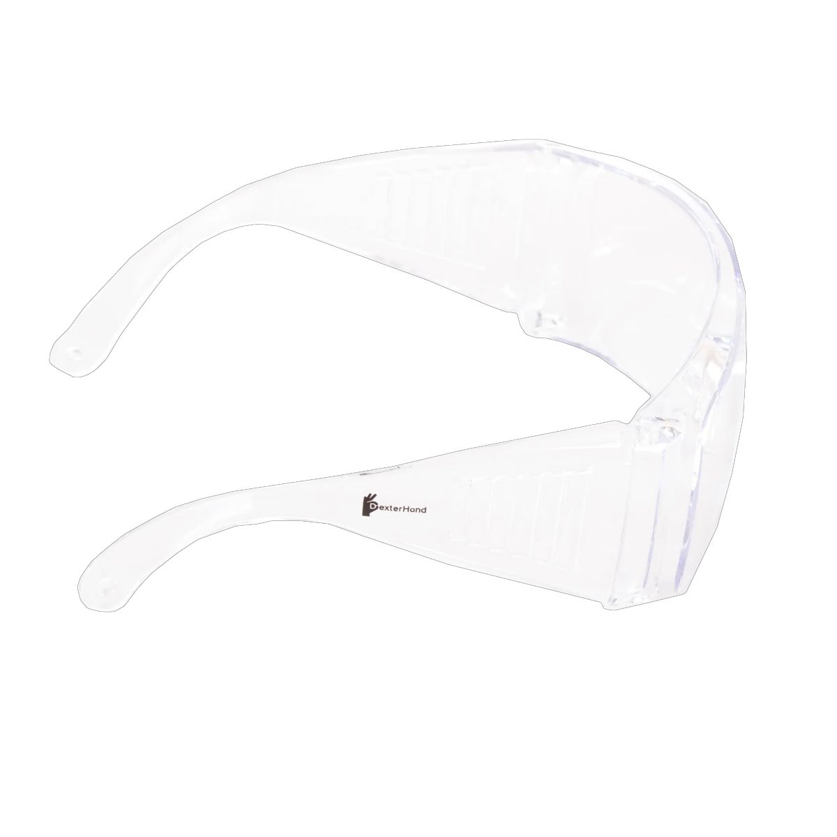 Foto 2 pulgar | Lentes Policarbonato Transparente Con Patillas Ranuradas Dexterhand 140cl