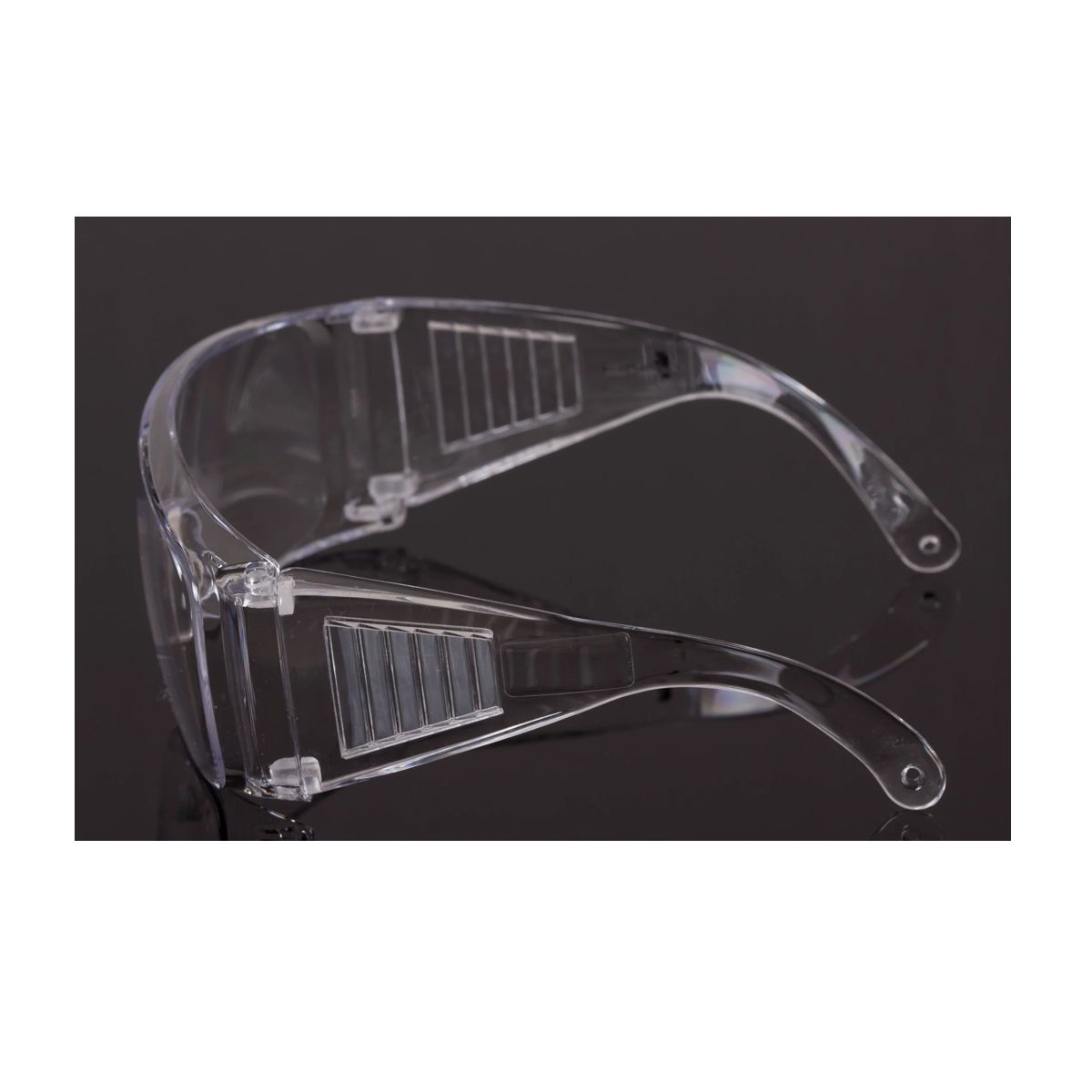 Foto 4 pulgar | Lentes Policarbonato Transparente Con Patillas Ranuradas Dexterhand 140cl