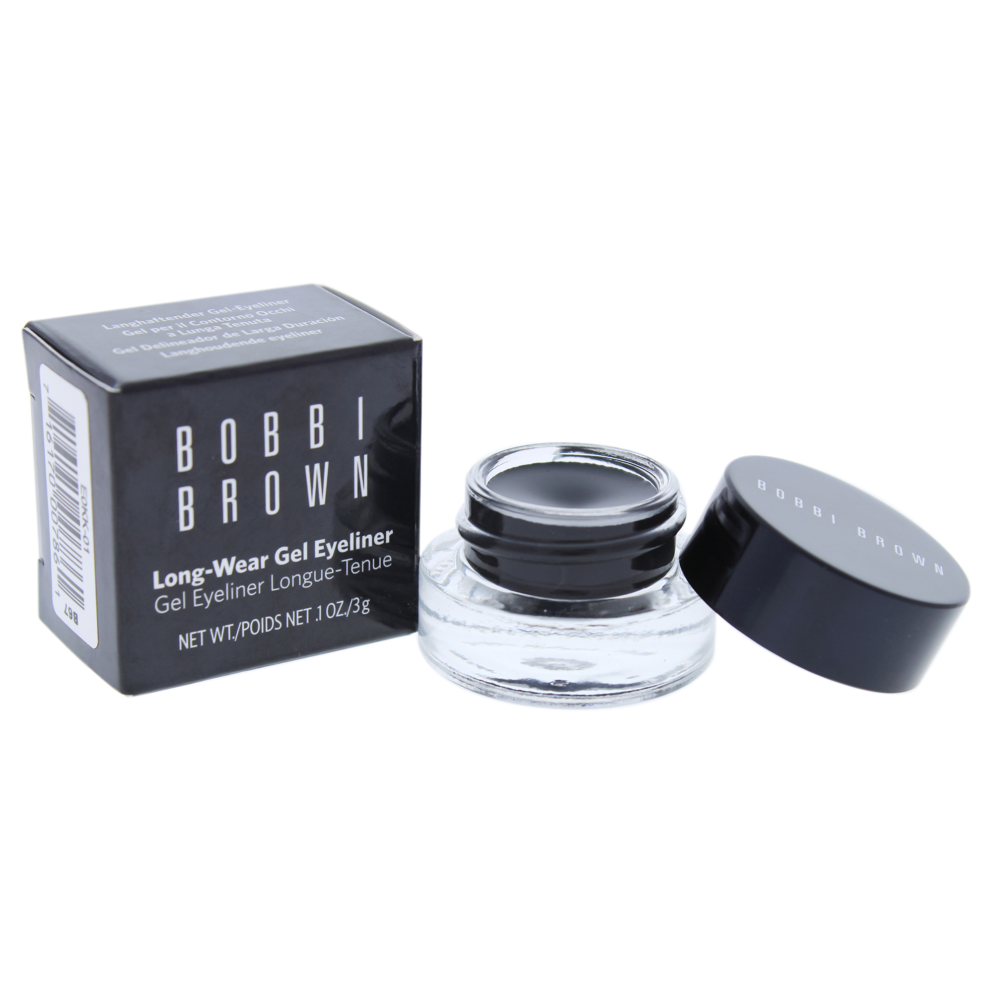 Foto 2 pulgar | Delineador De Ojos En Gel De Larga Duración, 1 Tinta Negra,  - Venta Internacional.
