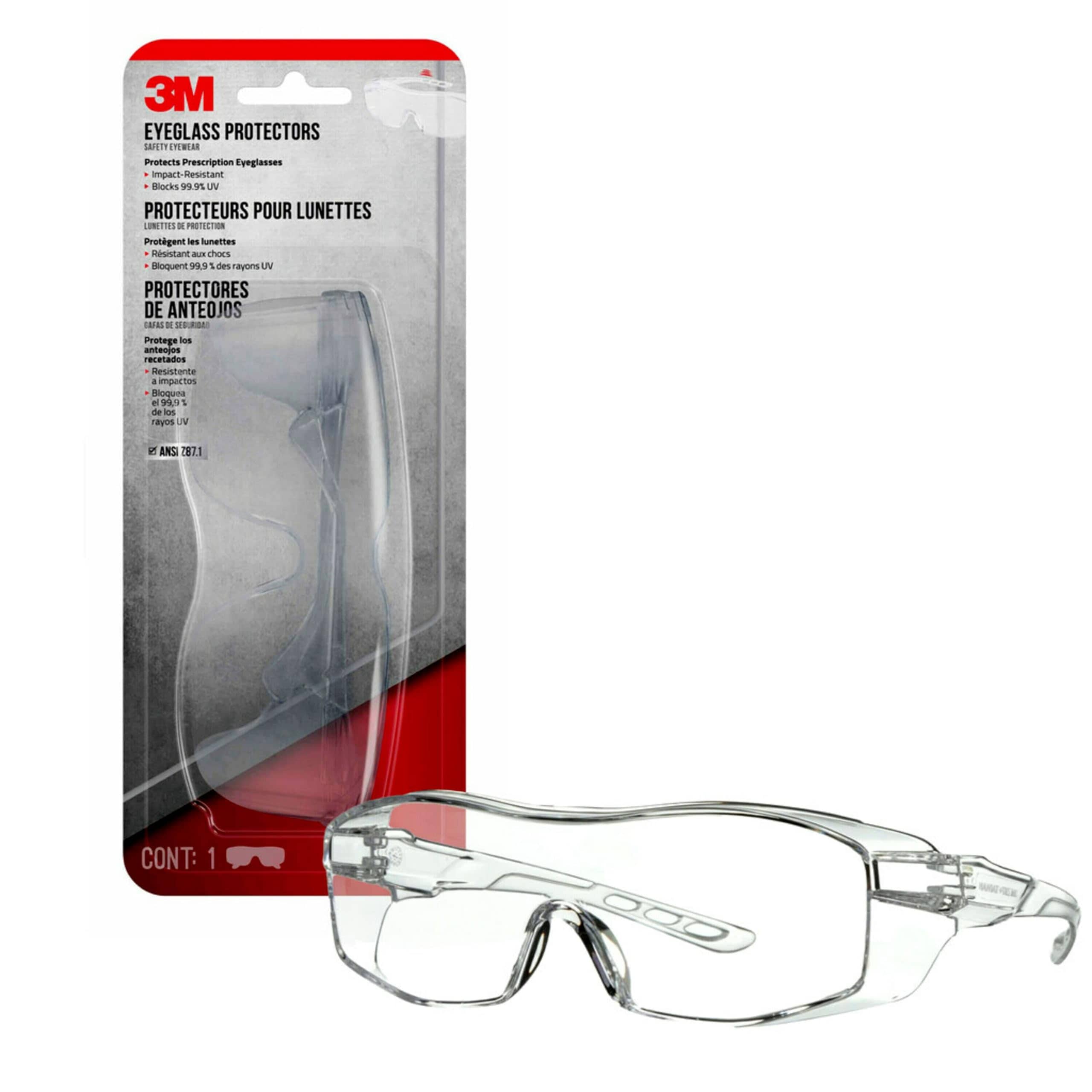 Gafas De Seguridad 3m, Protectores De Anteojos Y Lentes De Alto Impacto - Venta Internacional.