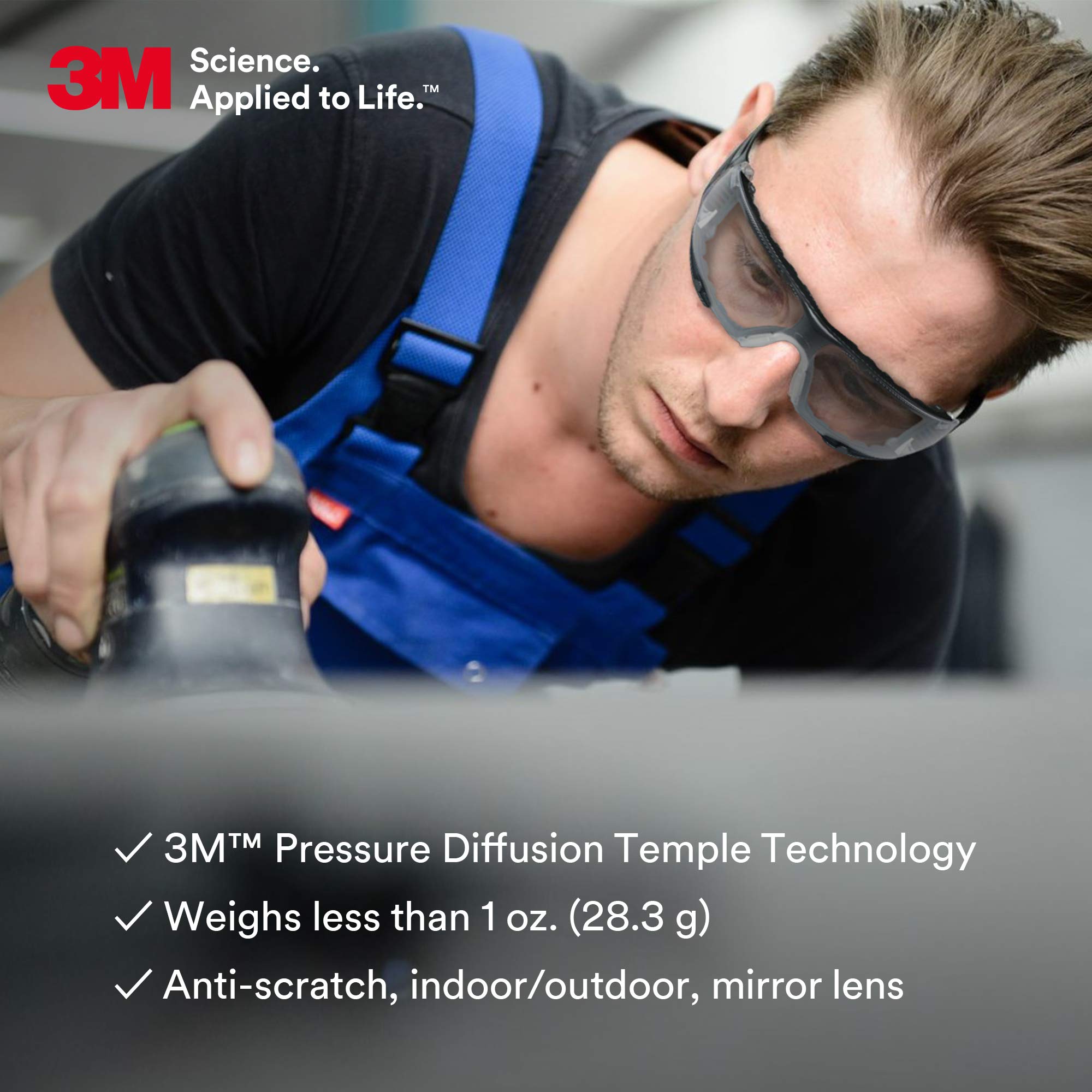 Foto 5 pulgar | Gafas De Seguridad 3m Securefit 400 Ansi Z87 Protección Ocular - Venta Internacional.