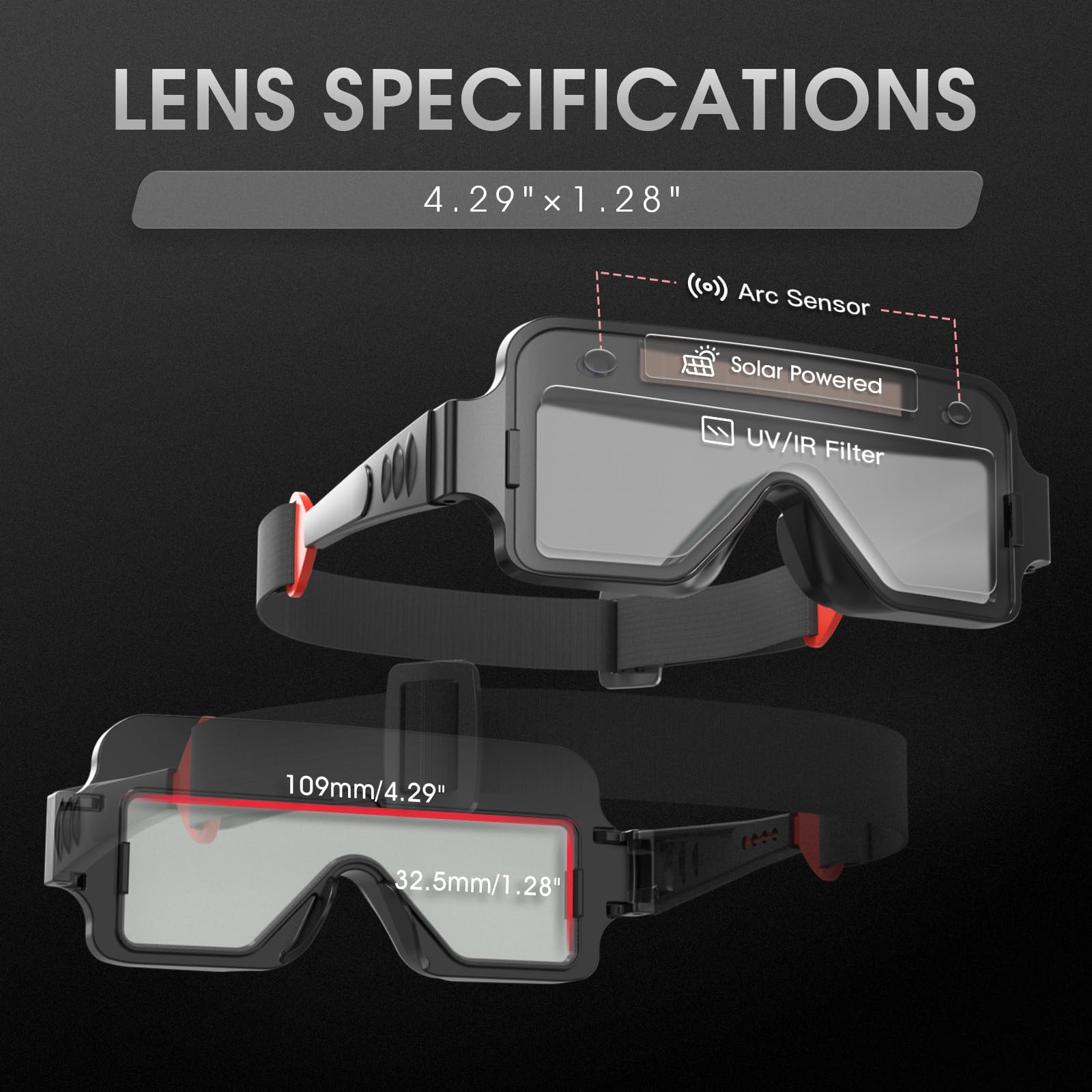 Foto 5 pulgar | Gafas De Soldadura Yeswelder True Color Solar Con Oscurecimiento Automático - Venta Internacional.