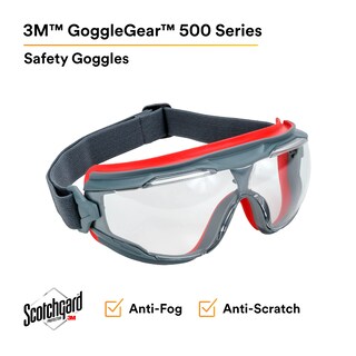 Foto 2 | Gafas 3m Gogglegear 500 Series Gg501sgaf, Lente Transparente - Venta Internacional.