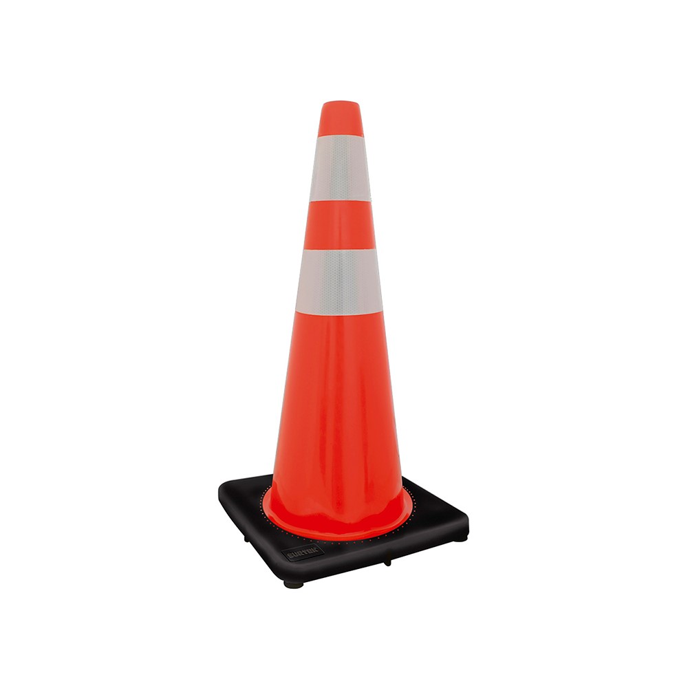 Foto 3 pulgar | Cono de Señalización Surtek 137462 color Naranja con Banda Reflejante 70 cm