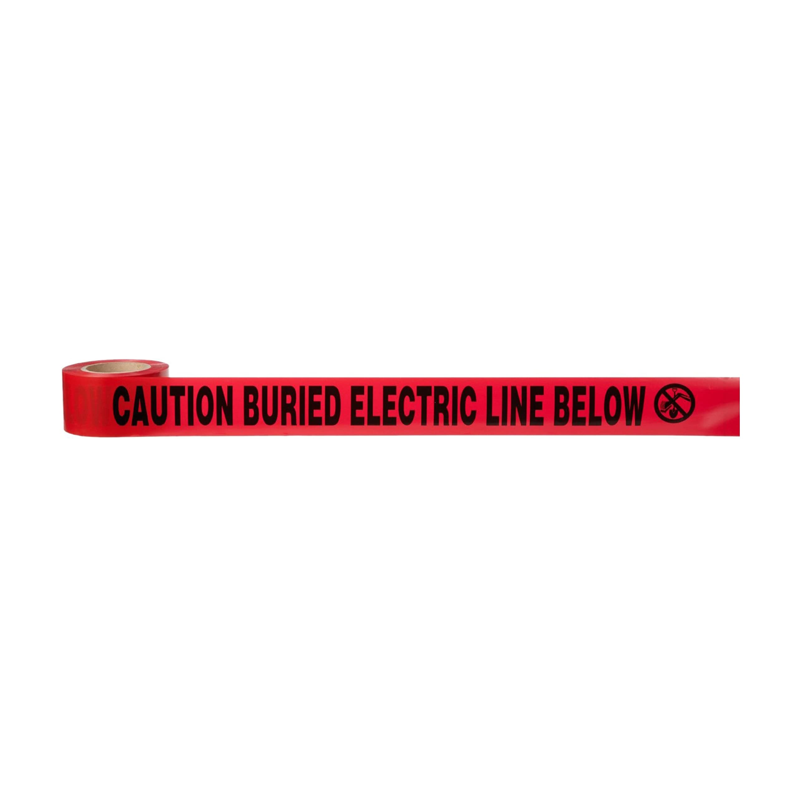 Foto 4 pulgar | Cinta Adhesiva 3m Buried Barricade 303, Con El Texto «caution Buried Electric Line Below», 3 Pulgada - Venta Intern