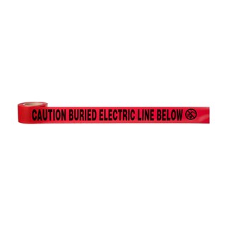 Foto 3 | Cinta Adhesiva 3m Buried Barricade 303, Con El Texto «caution Buried Electric Line Below», 3 Pulgada - Venta Intern