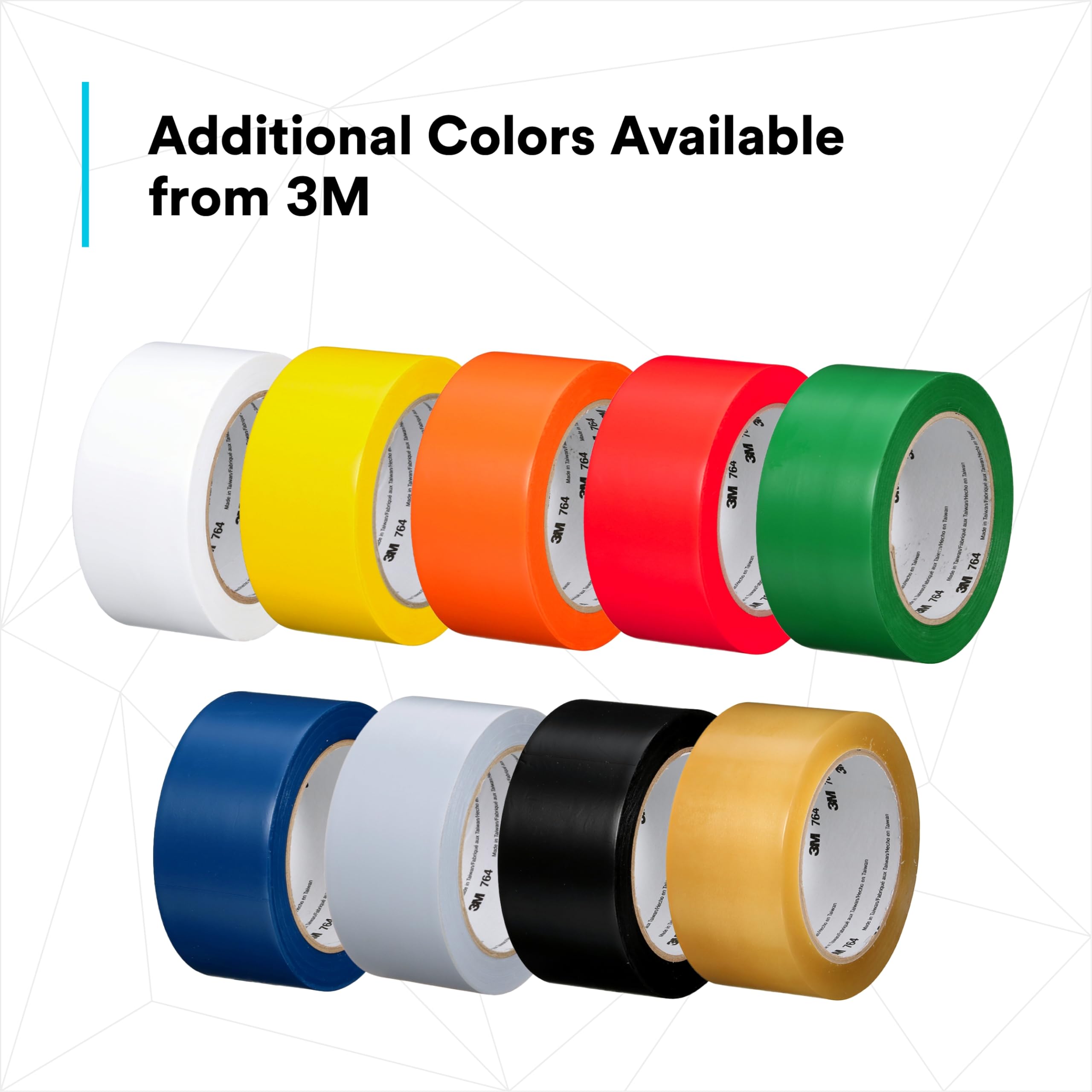 Foto 7 pulgar | Cinta Adhesiva 3m Vinyl 764 Blanca De 2 Cm X 33 M - Venta Internacional.