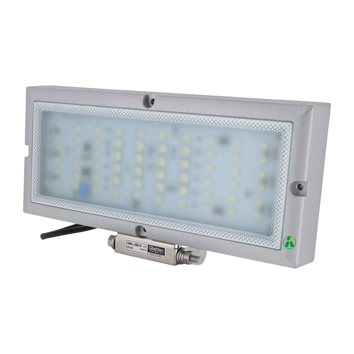 Foto 2 pulgar | Luminaria Led Traslucida Cnc Qlight 250mm Resistente C/base