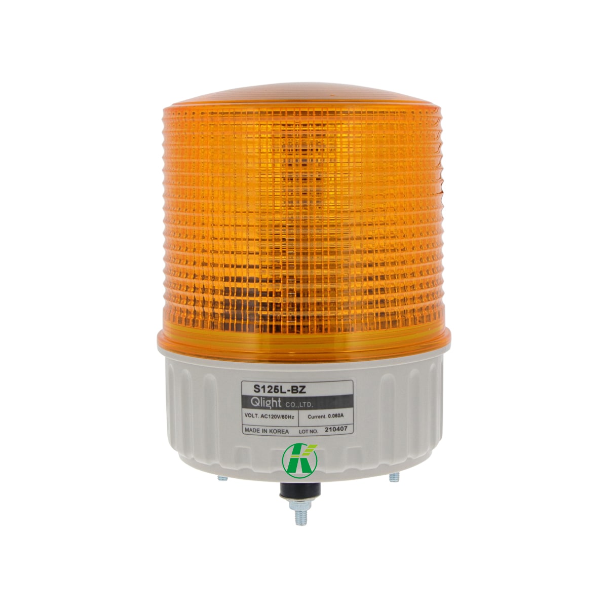 Torreta Fija Intermitente con Zumbador Ambar 120v $2,215