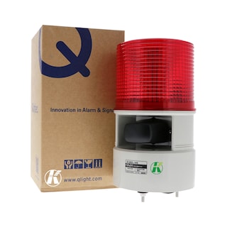 Foto 2 | Torreta Fija Intermitente Roja con Sonido 120v