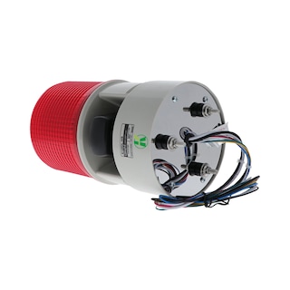 Foto 3 | Torreta Fija Intermitente Roja con Sonido 120v