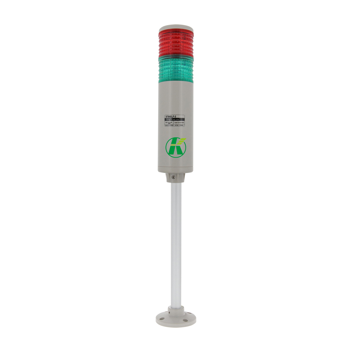 Foto 2 pulgar | Columna De Led Rojo/verde 120vac