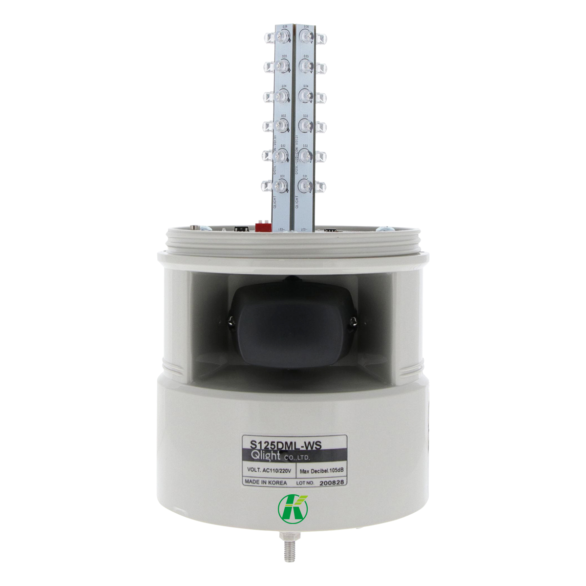 Foto 4 pulgar | Torreta Multifunción Qlight Led 120v Roja
