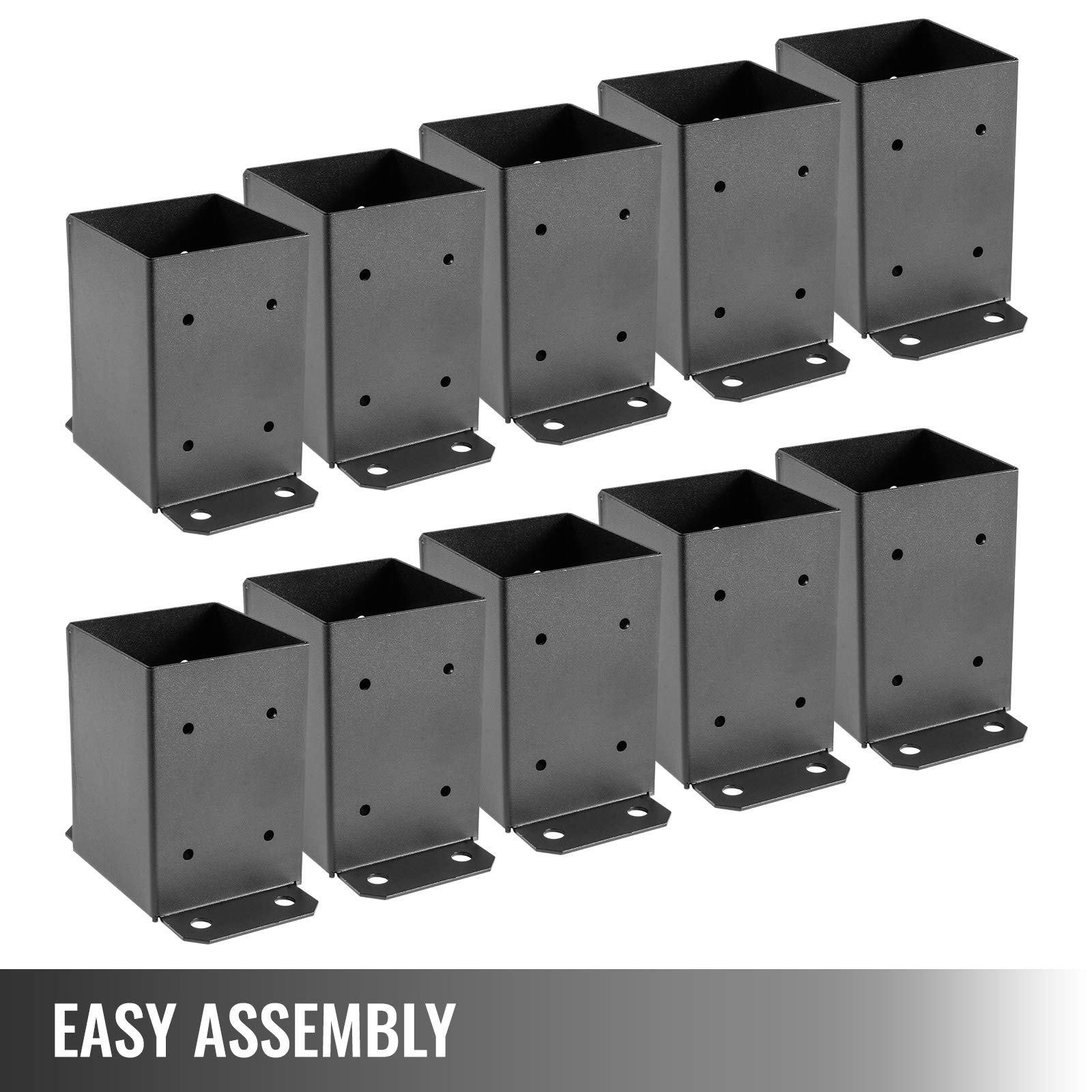 Foto 6 | Valla de Madera Post Base Vevor de 4 x 4"- Venta Internacional