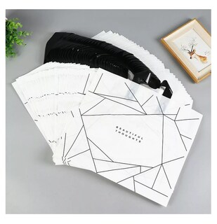 Foto 5 | Bolsa de Regalo 38×30 Cm 50 Piezas Blancas