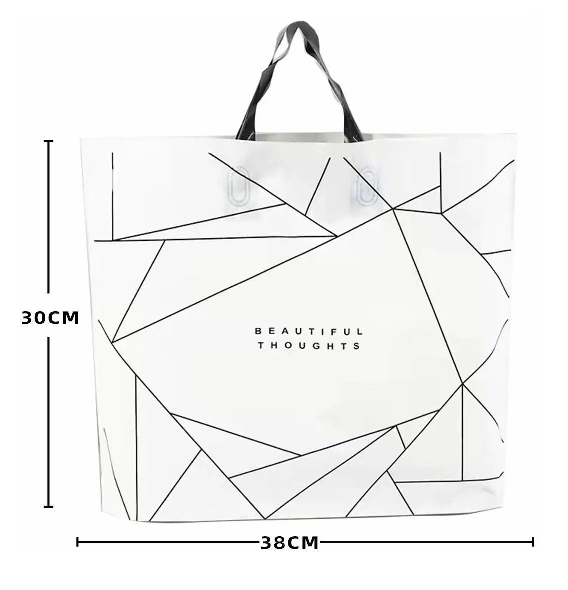 Foto 3 pulgar | Bolsa de Regalo 38 × 30 cm 50 Piezas Blancas