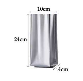 Foto 2 | Bolsas Metalizadas Polietileno Triple Café/alimentos 250g Plata
