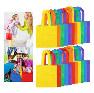 Foto 3 | Mini Bolsas Ecológicas Tejidas 20 x 20 cm Multicolor 30 Piezas
