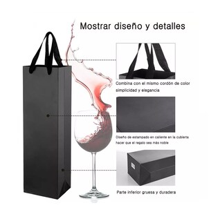 Foto 3 | 10 Bolsas de Papel Kraft Lab.G Negras