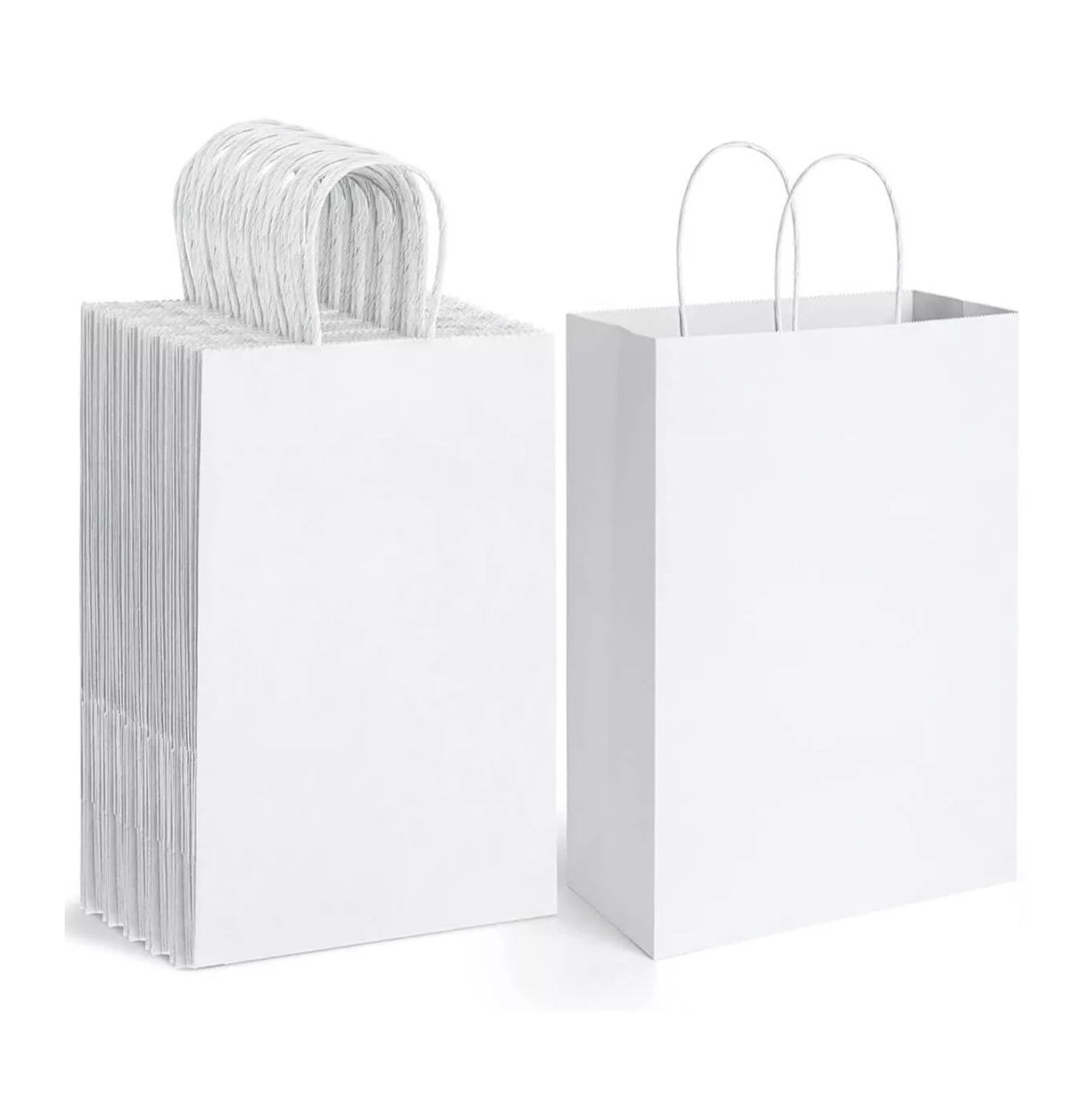 Foto 2 pulgar | Bolsa Belug de Papel Kraft con Asa 50 Piezas