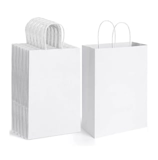 Foto 1 | Bolsa Belug de Papel Kraft con Asa 50 Piezas
