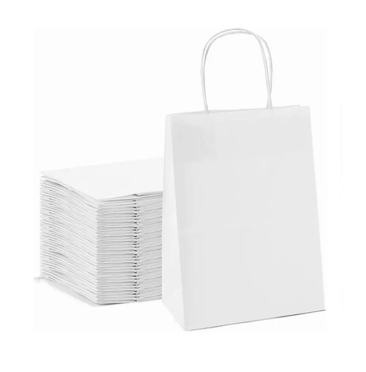Foto 3 pulgar | Bolsa Belug de Papel Kraft con Asa 50 Piezas