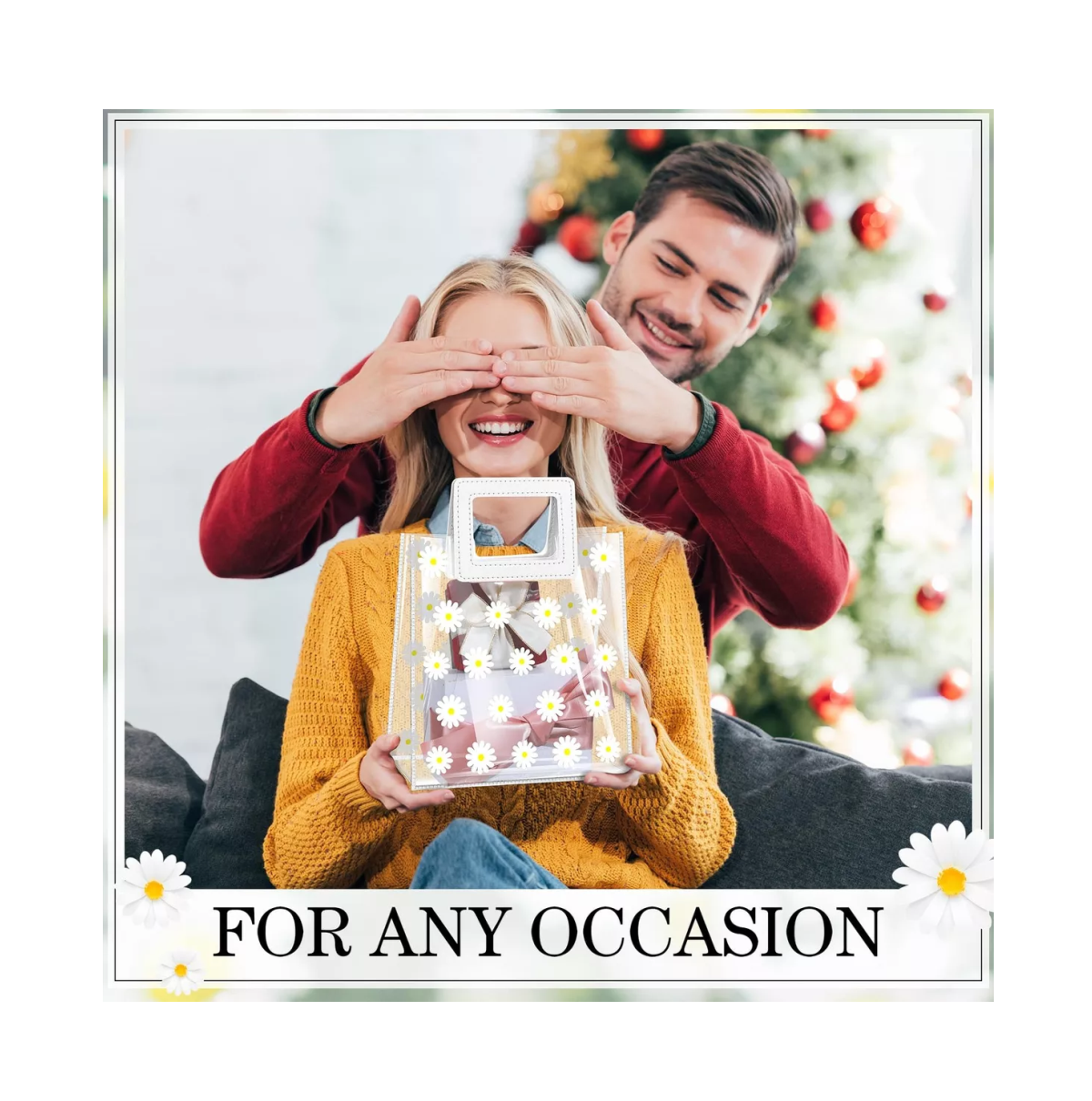 Foto 2 | 15 Bolsas de Regalo con Asa Transparentes