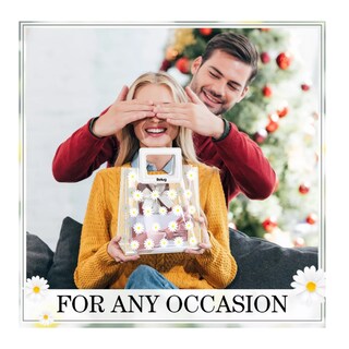 Foto 3 | 15 Bolsas de Regalo con Asa Transparentes