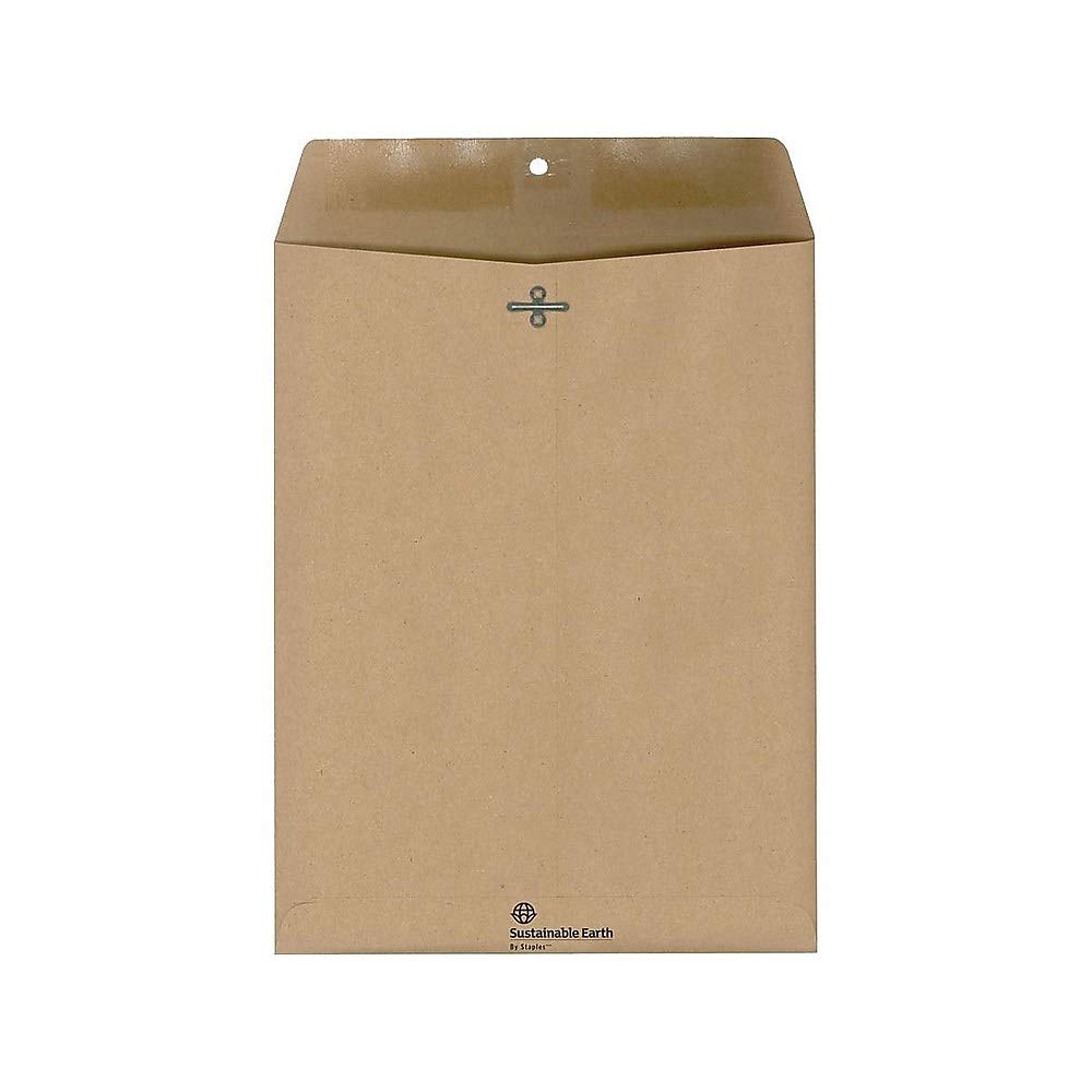 Foto 2 pulgar | Grapas Para Sobres 100% Recicladas De 10 X 13 Cm Con Cierre, 100 Unidades Por Caja - Venta Internacional.