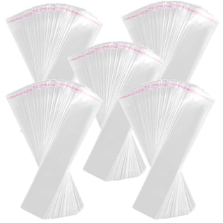 Foto 1 | Bolsas Mxefl-005 Office Supply 500 Piezas Transparente