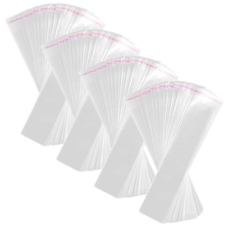 Foto 1 | Bolsas Sin Fuelle Mxefl-004 Office Supply 400 Piezas Transparente