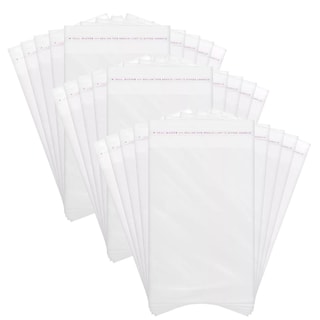 Foto 1 | Bolsas Celofán para Envolver Office Supply 300 Piezas Transparente