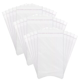 Foto 2 | Bolsas Celofán para Envolver Office Supply 300 Piezas Transparente