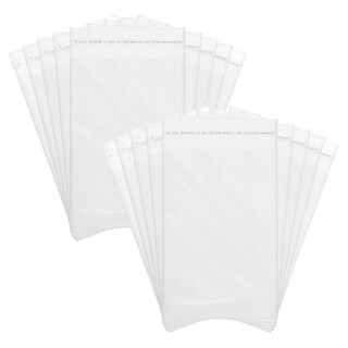 Foto 2 | Bolsas Celofan Transparente Mxcxl-002 Office Supply 200 Piezas Transparente