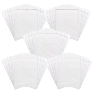 Foto 1 | Bolsas de Celofan con Sello Office Supply 500 Piezas Transparente