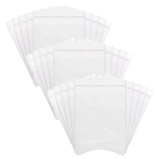 Foto 2 | Bolsas Celofán para Envolver Office Supply 300 Piezas Transparente