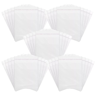 Foto 2 | Bolsas Celofán Ecológicas Office Supply 500 Piezas Transparente