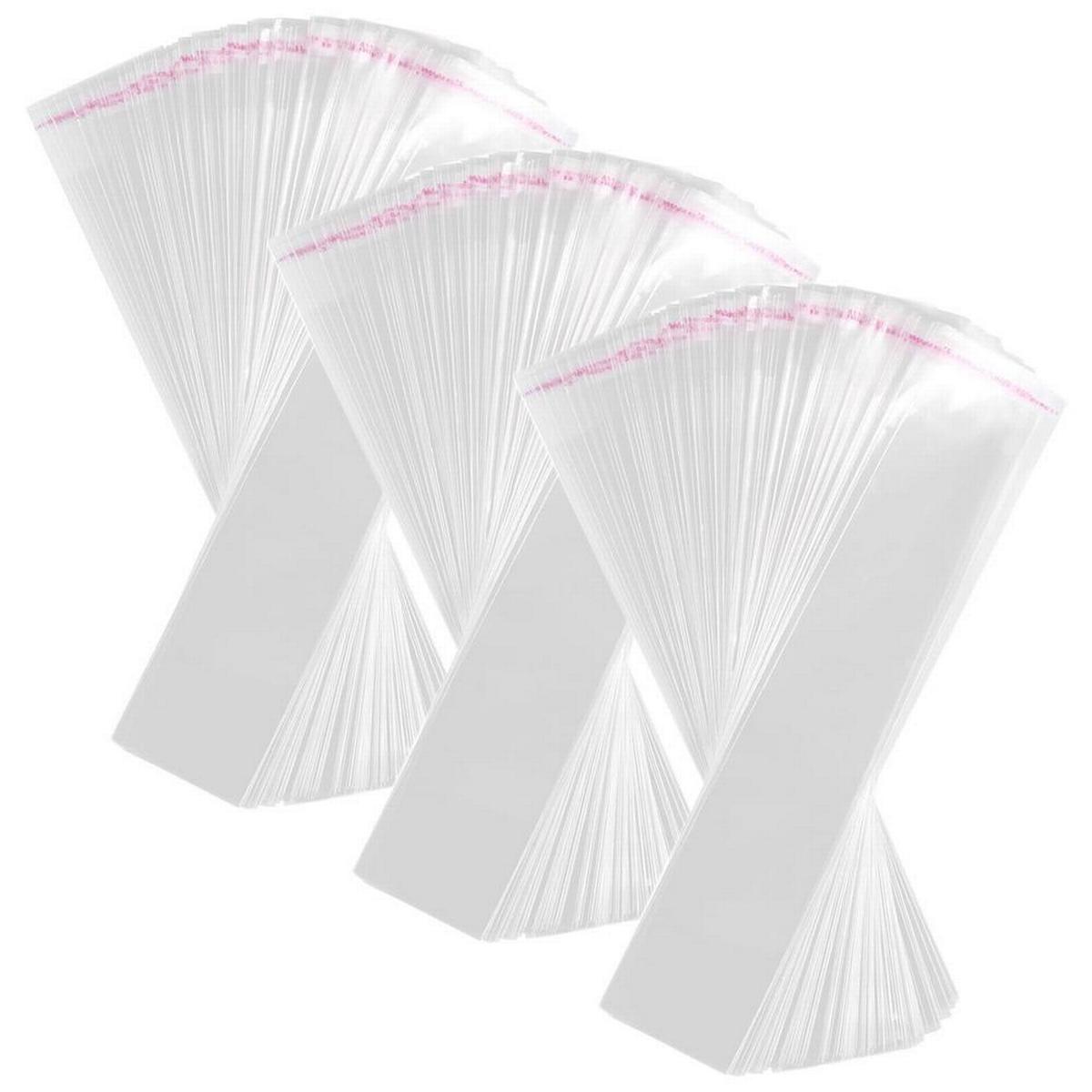 Bolsas Rectas Mxefl-003 Office Supply 300 Piezas Transparente