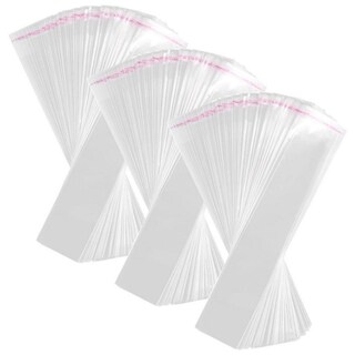 Foto 2 | Bolsas Rectas Mxefl-003 Office Supply 300 Piezas Transparente
