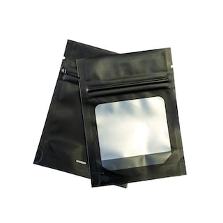 Foto 2 | Bolsas de Aluminio Resellables 3 X 4 Pulgadas 100 Unidades Negras - Venta Internacional