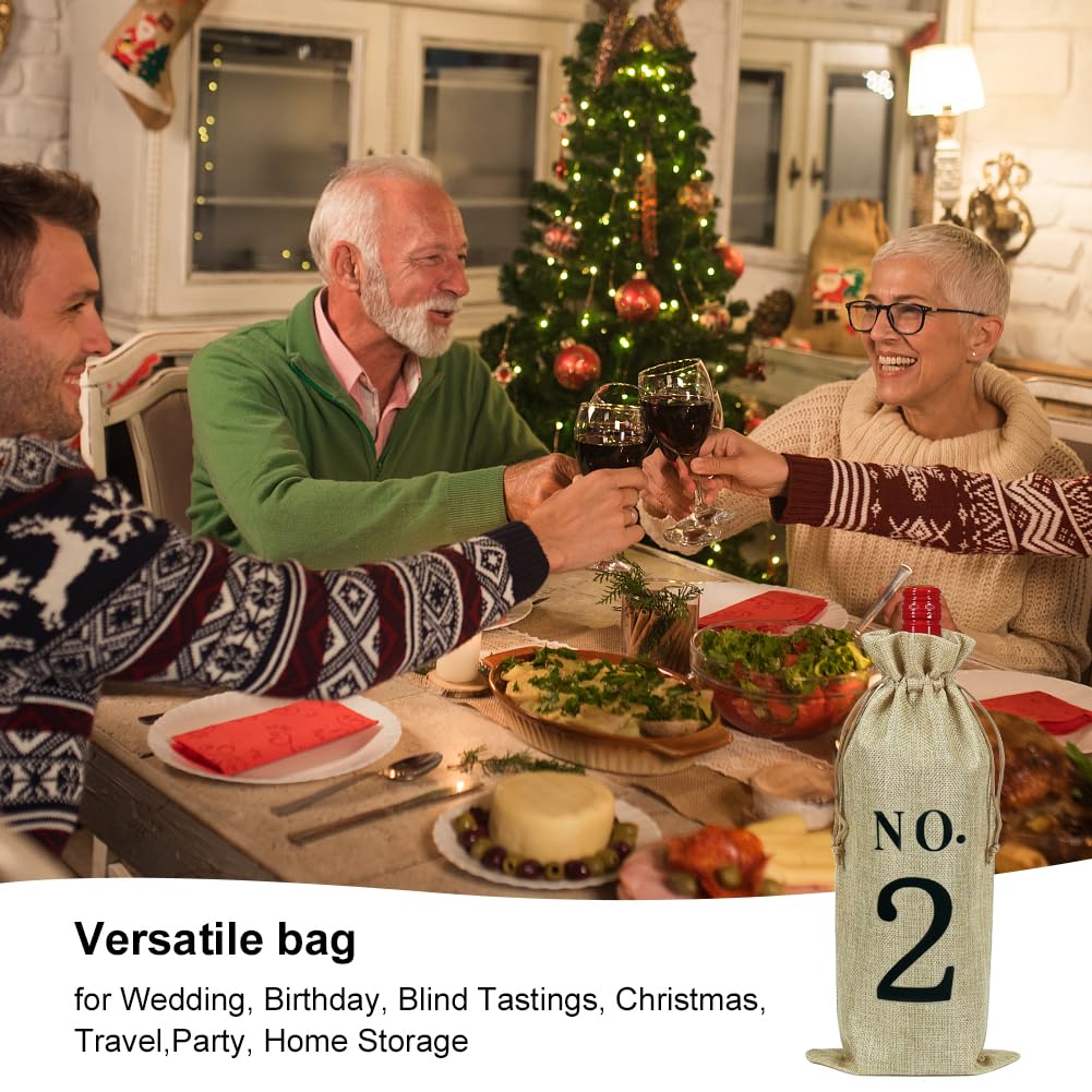 Foto 5 | Bolsas De Vino Shintop Yute, 10 Unidades, Numeradas, 750 Ml, Para Degustación A Ciegas - Venta Internacional.