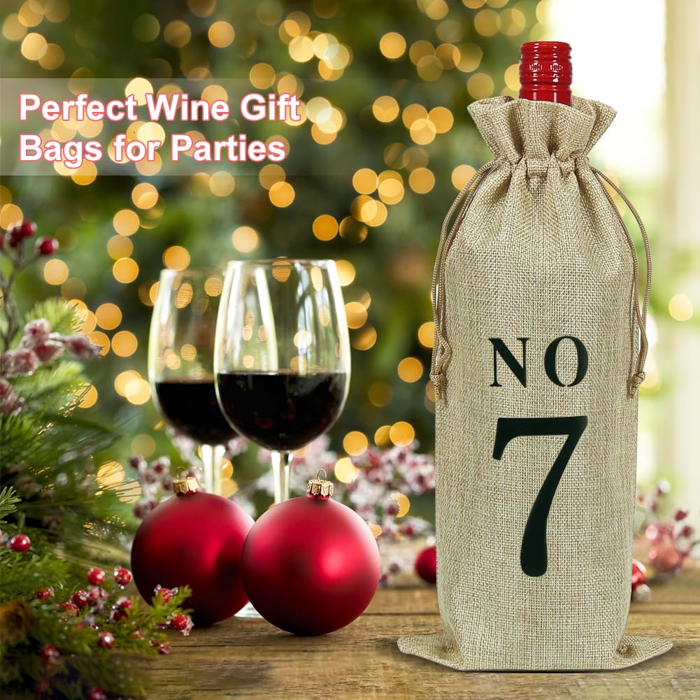 Foto 7 pulgar | Bolsas De Vino Shintop Yute, 10 Unidades, Numeradas, 750 Ml, Para Degustación A Ciegas - Venta Internacional.
