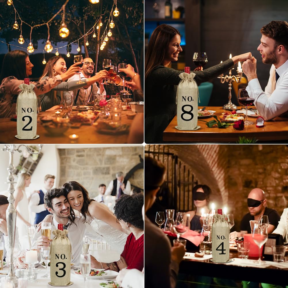 Foto 8 pulgar | Bolsas De Vino Shintop Yute, 10 Unidades, Numeradas, 750 Ml, Para Degustación A Ciegas - Venta Internacional.