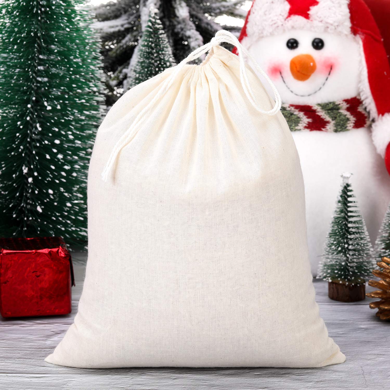 Foto 5 pulgar | 50 Bolsas De Muselina Tatuo De Algodón Con Cordón Para Artículos Del Hogar (8 X 10 Pulgadas) - Venta Internacional.